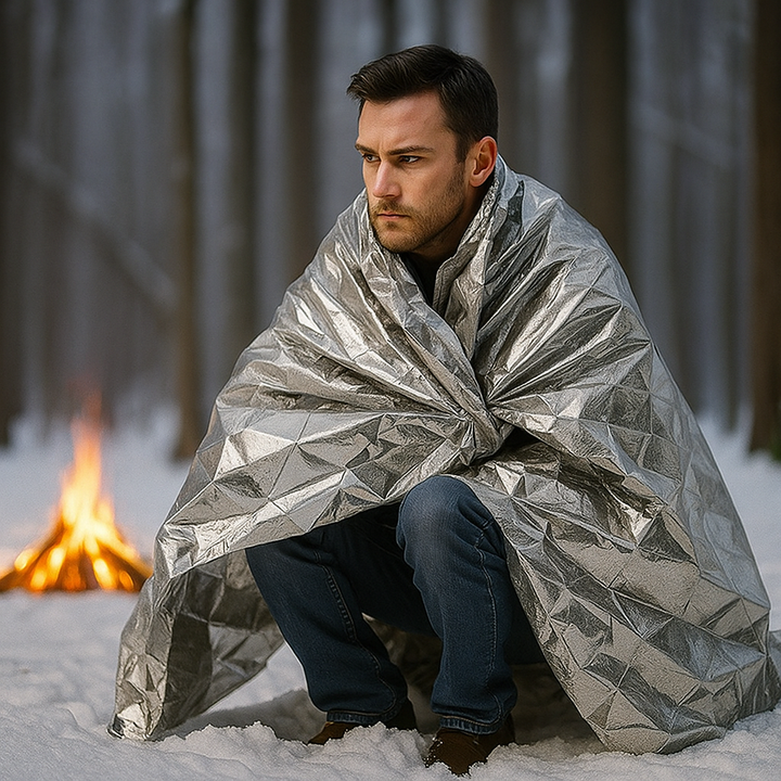 Emergency Thermal Blanket – Mylar Survival Heat Retention Foil