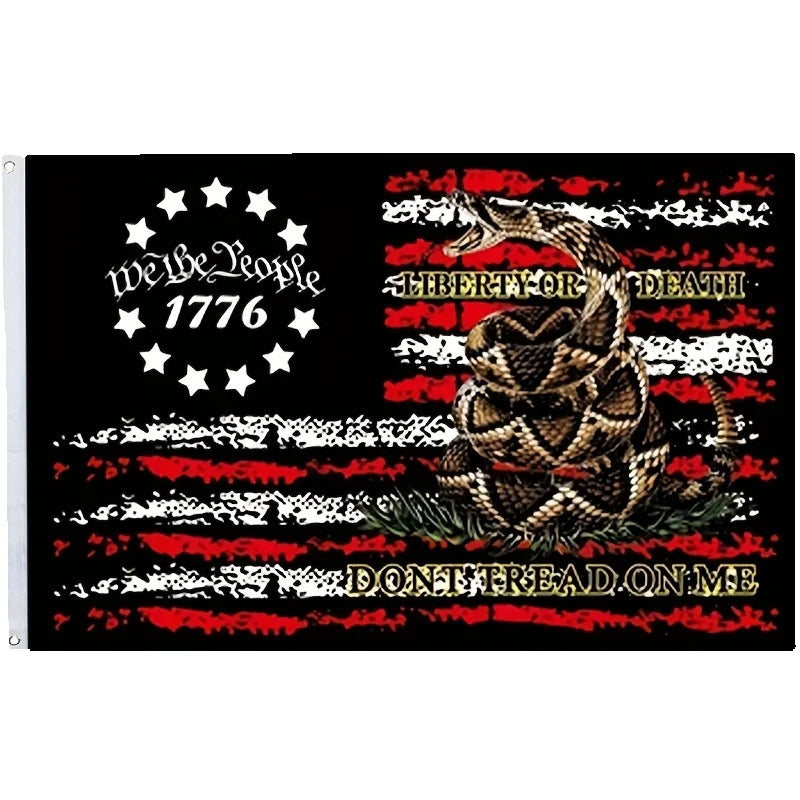 1776 We the People “Liberty or Death” – Don’t Tread on Me 3x5 Flag