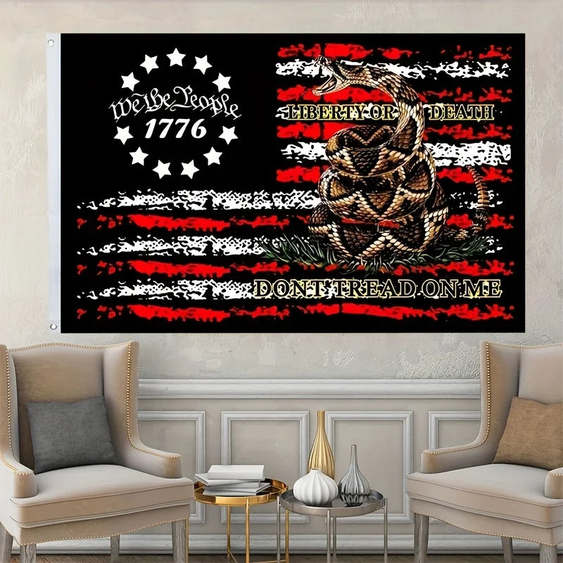 1776 We the People “Liberty or Death” – Don’t Tread on Me 3x5 Flag