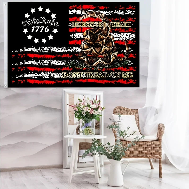 1776 We the People “Liberty or Death” – Don’t Tread on Me 3x5 Flag