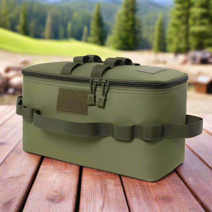 Tactical Survival Gear Storage Bag – Gas Canister & Tool Organizer for Bugout and Field Use