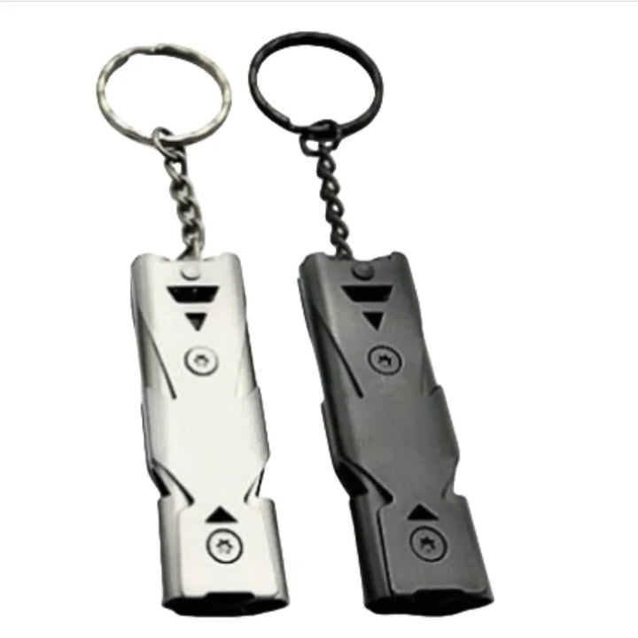 BlastWhistle – Dual-Tube Stainless Steel Emergency Signal Whistle