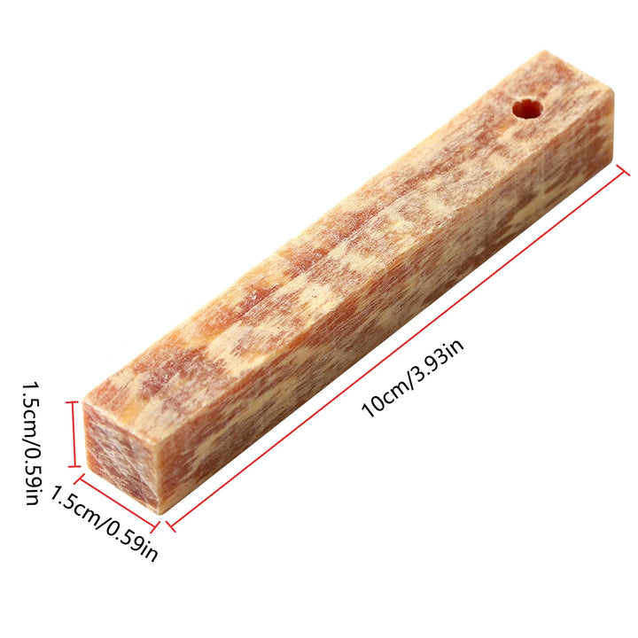 Fatwood Firestarter Stick – Rosin-Rich Pine Kindling for Camping, BBQ & Emergency Fires (1pc / 5pcs)