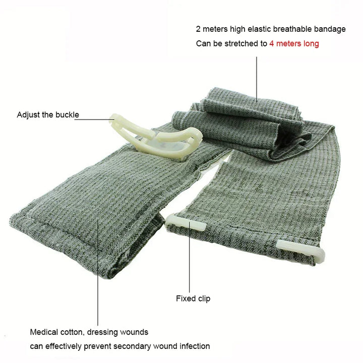 Israeli Bandage – Tactical Trauma Compression Dressing (4” or 6”)