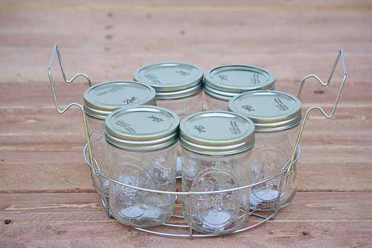 Galvanized Wire Canning Rack for Water Bath Canners – Multiple Sizes