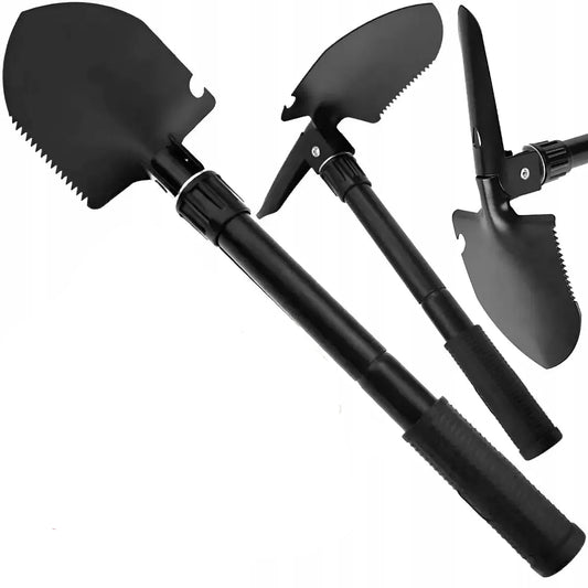 Tactical Folding Survival Shovel – Military Engineer Multi-Tool for Camping, Digging & Defense