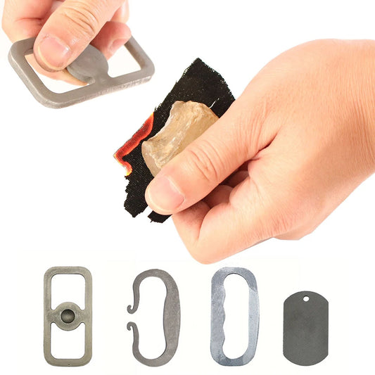 High Carbon Steel Flint Striker – Traditional Fire Starter
