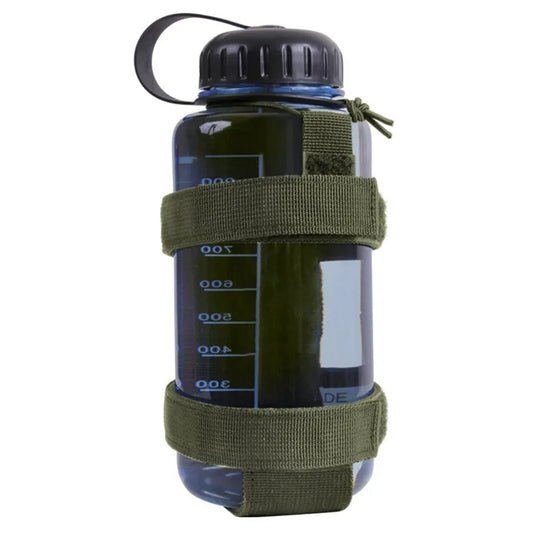 MOLLE Water Bottle Carrier – Adjustable Military-Grade Pouch for Outdoor Travel & Hikin