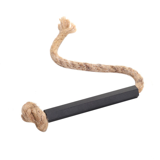 Natural Hemp Fire Starter Rope – Waterproof Tinder Cord for Camping, Hiking & Wood Stoves