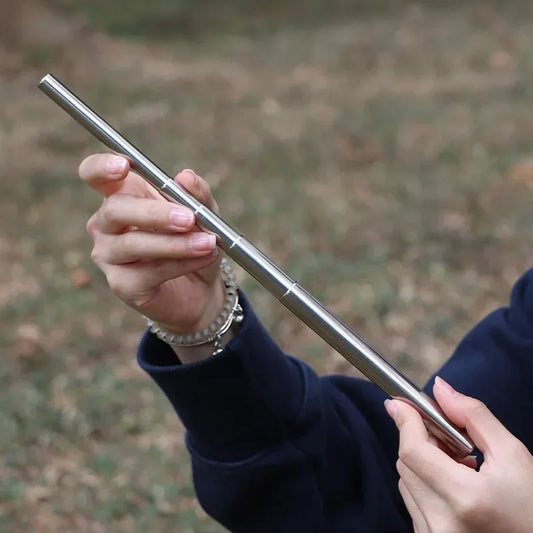 Retractable Fire Blow Tube – Portable Outdoor Fire Starter for Camping & Survival