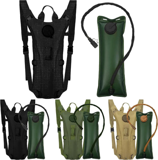 Sport Hydration Pack – Waterproof Nylon Backpack with Built-In Bladder