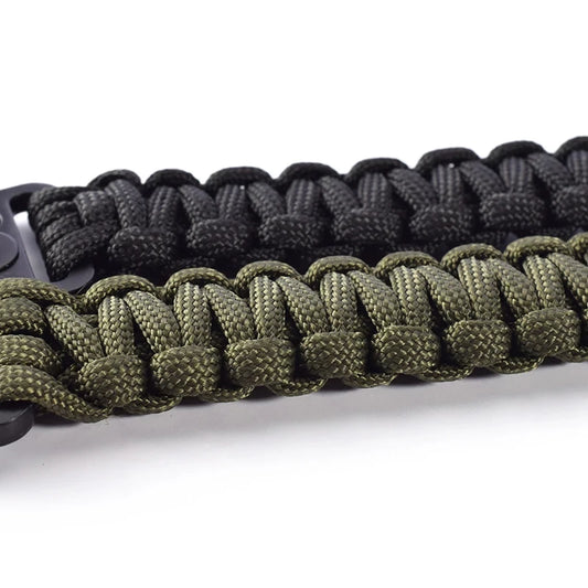Survival Paracord Keychain – Emergency EDC Tool with Lanyard Loop