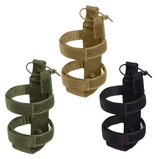 MOLLE Water Bottle Carrier – Adjustable Military-Grade Pouch for Outdoor Travel & Hikin