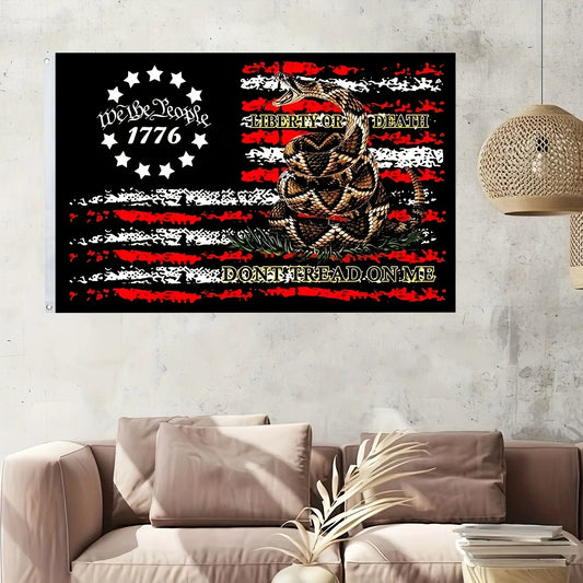 1776 We the People “Liberty or Death” – Don’t Tread on Me 3x5 Flag