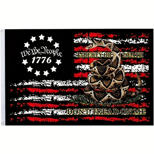 1776 We the People “Liberty or Death” – Don’t Tread on Me 3x5 Flag